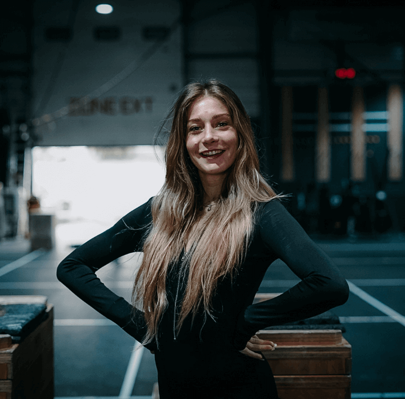 Une photo de la coach Alexane